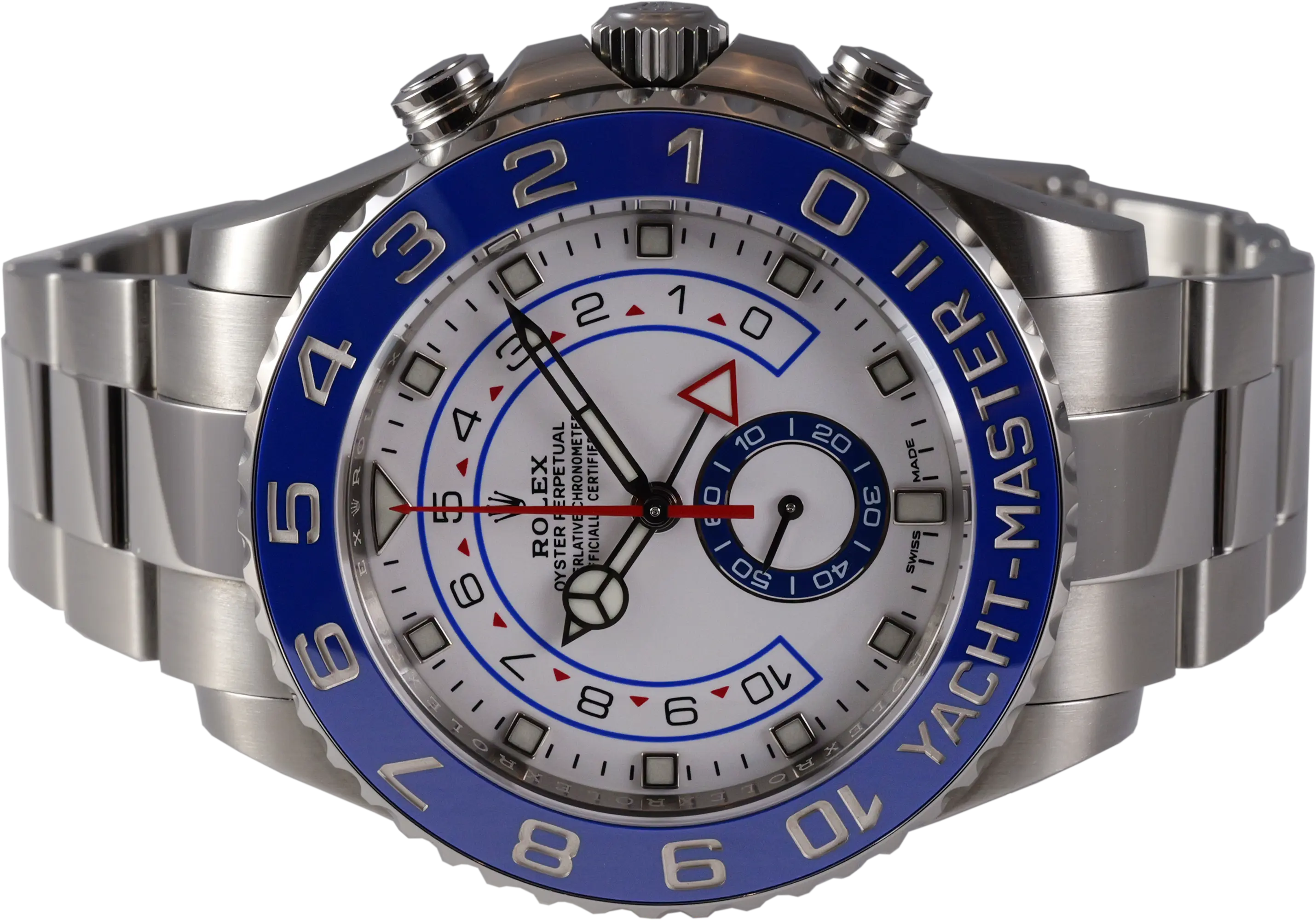 Rolex Yacht-Master II Chronograph Steel Blue 116680